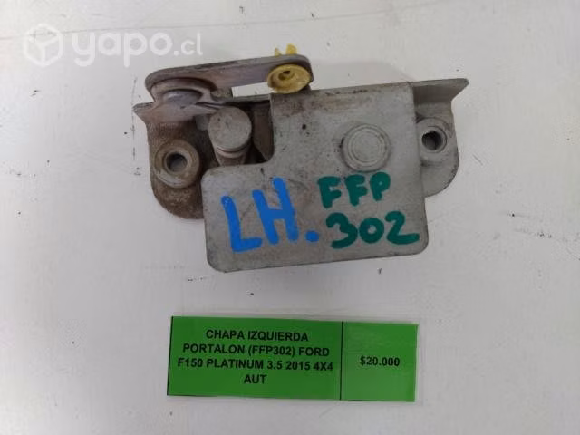 Chapa Izquierda Portalon (FFP302) Ford F150 Plati