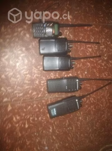 5 radios intercomunicador