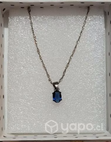 Plata , zafiro