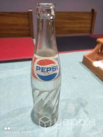 Botella Pepsi Años 80s