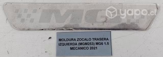 Moldura Zócalo Trasera Izquierda (MGM253) MG6 1.5