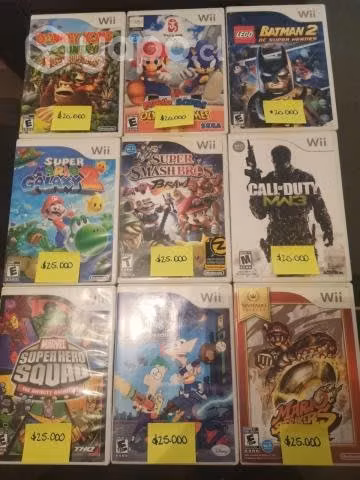 Juegos Wii Buen Estado