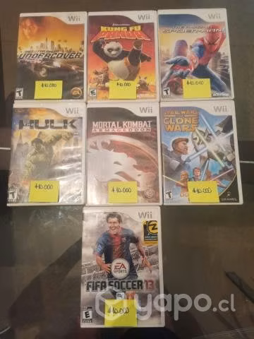 Juegos Wii Buen Estado