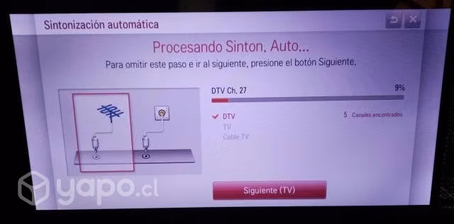 Lg led 55"