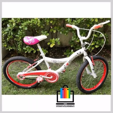 Bicicleta Minnie Aro 20 Poco Uso