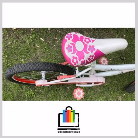 Bicicleta Minnie Aro 20 Poco Uso