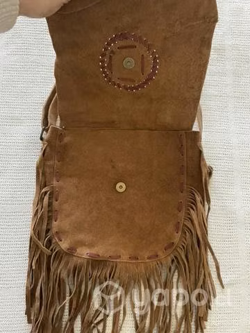 Cartera flecos, bolso - Imagen 2