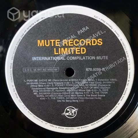 International Compilation Mute Records