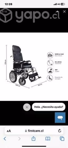 Silla de rueda motorizada - Imagen 3