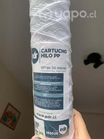 Filtro para sedimentos 10 50 micras