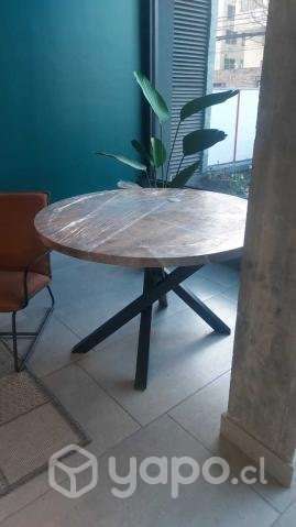 Comedor de madera 120 cm - Imagen 3