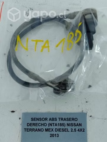 Sensor ABS Trasero Derecho (NTA185) Nissan Terrano