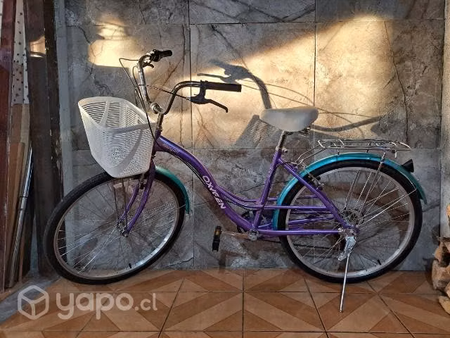 Hermosa bicicleta de paseo oxford aro 26
