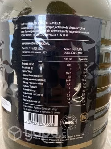 Aceite oliva 5 litros - Imagen 2