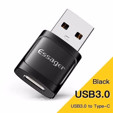 Adaptador usb c hembra a usb 3.0 macho