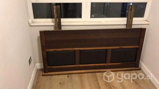 Colchón de 2 plazas nueva + marquesa de 2da mano