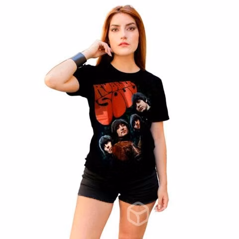 Polera The Beatles Rubber Soul //Lucy Rock