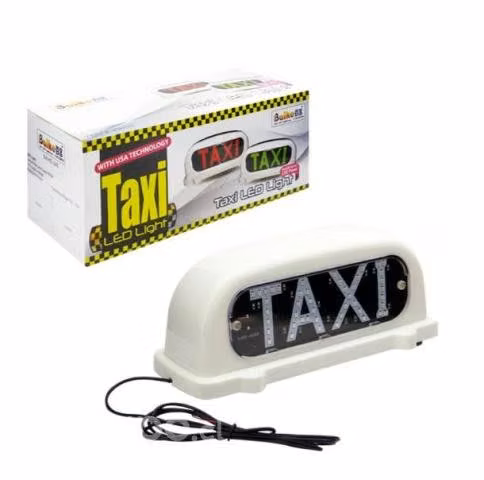 Letrero Taxi Para Techo Led, Pvc