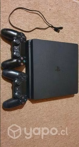 Ps4 slim 1tb dos mandos