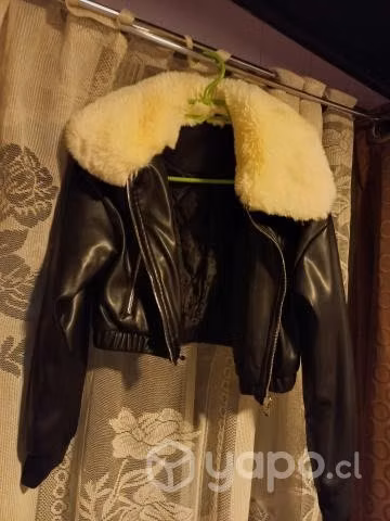 Chaqueta eco cuero