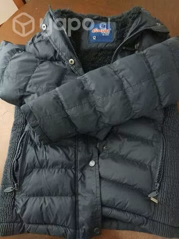 Parka colegio niña t12 Cacao