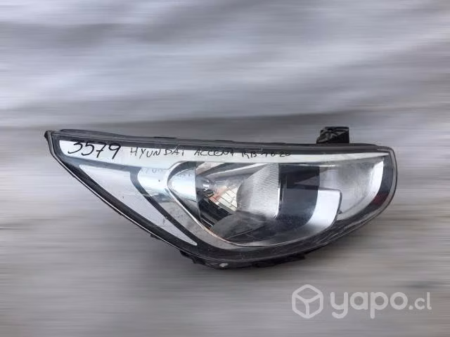 Foco optico rh hyundai accent rb 2016 2020