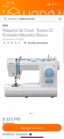 Máquina de coser - Imagen 2