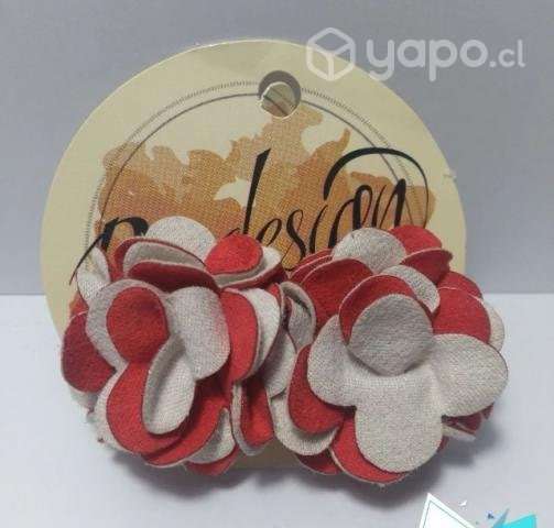 Aritos Flores tela - Imagen 4