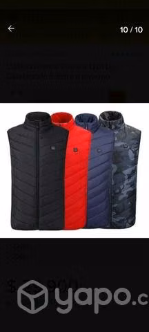 Parka térmica con calefacción