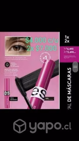 Mascara de pestañas mega full size esika