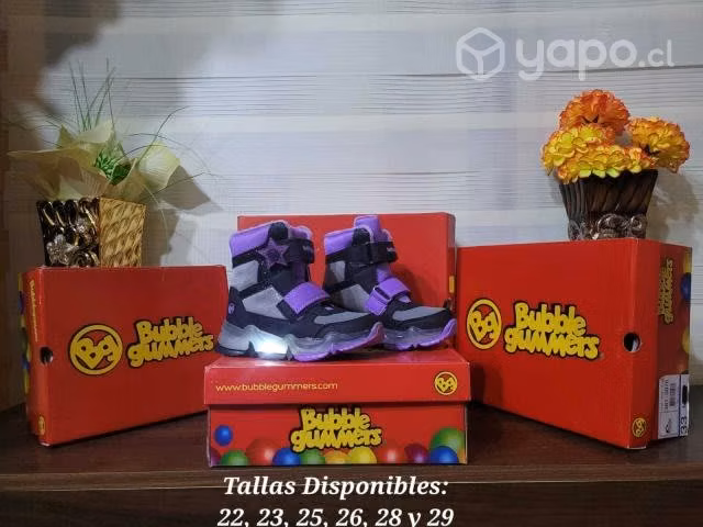 Zapatilla Niña Bubble Gummers Caña Alta