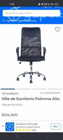 Silla de Escritorio