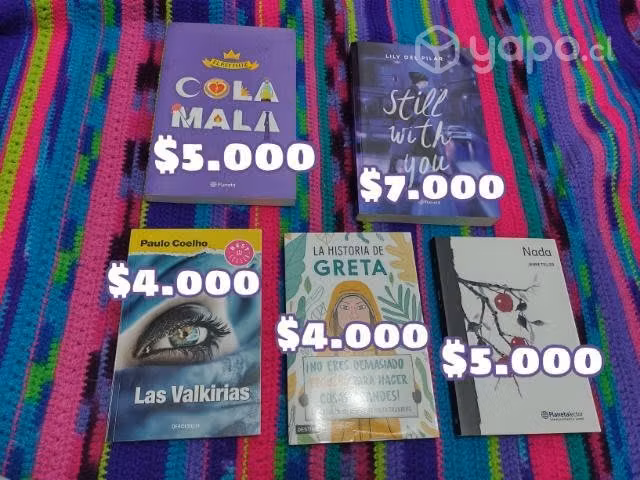 Libros originales en excelente estado