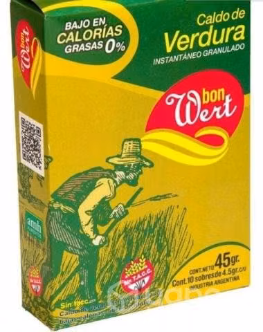 Sopa de verdura sin gluten