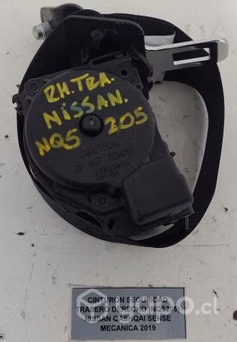 Cinturon Seguridad Trasero Derecho (NQS205) Nissan
