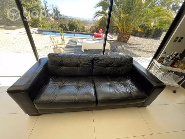 Sillones cuero impecables los 2 x 800 - Imagen 2