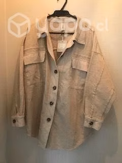 Chaqueta Beige Rockmamma