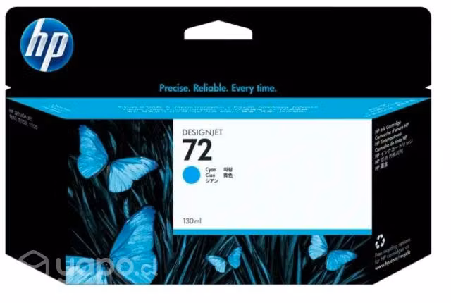 Tintas hp 72