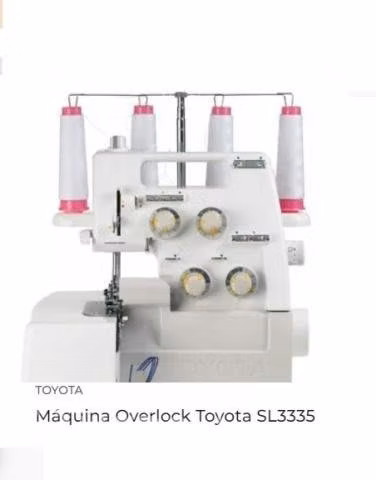 Máquina de coser overlock SL3335 Toyota