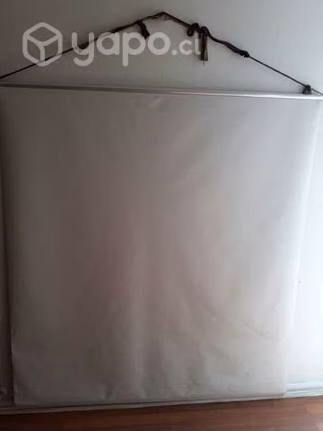 Cortina enrollable de 1 mt x 1 mt poco uso - Imagen 3