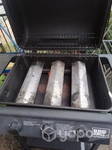 Parrilla a gas con regulador