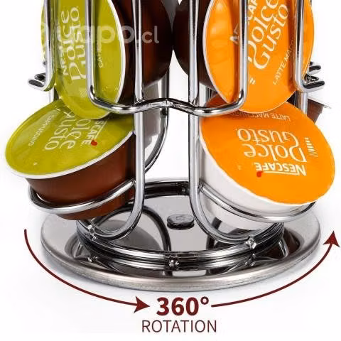 Porta 32 Cápsulas Dolce Gusto Giratorio 360°