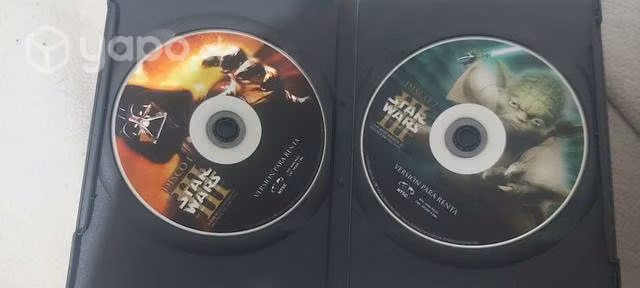 Dvd primera trilogía de stars wars - Imagen 3