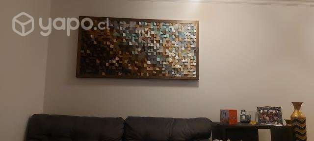 Cuadro de madera comprado en decoración feng. - Imagen 3