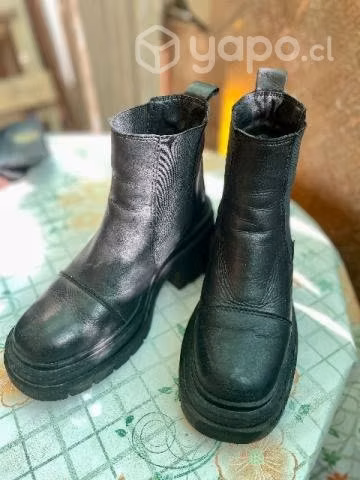 Botines de cuero n37