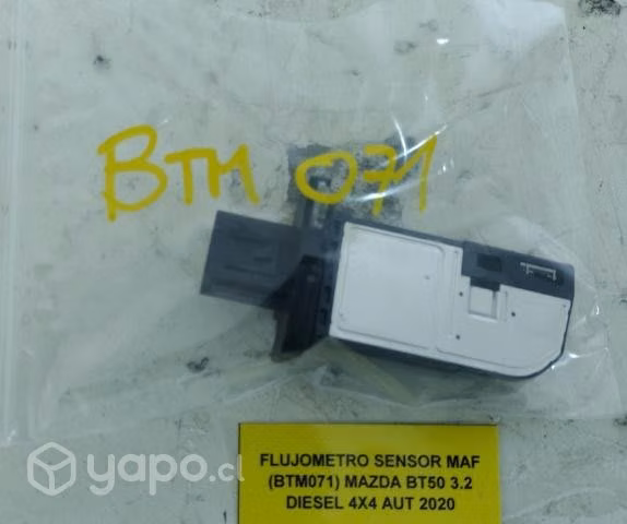 Flujómetro Sensor MAF (BTM071) Mazda BT50 3.2 Dies