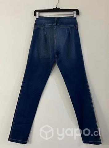 Jeans Elástico Levanta Cola Marca Jeje Talla 42 - Imagen 2