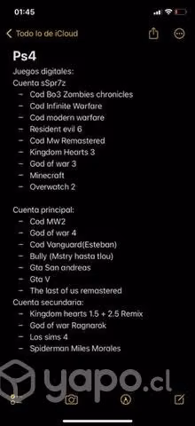 Consola PS4 + 2 mandos