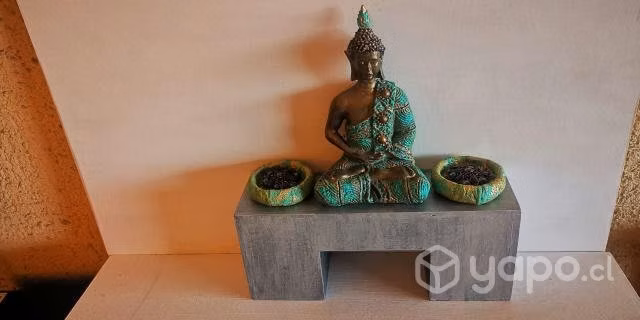 Buda en Templo Meditación - Decoración Conexión Es
