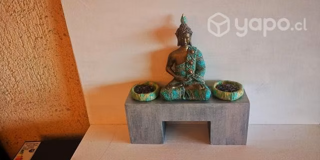 Buda en Templo Meditación - Decoración Conexión Es